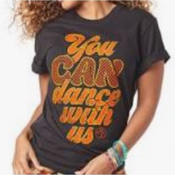 Zumba Fitness Tops - ZUMBA “YOU CAN DANCE” TEE - 100% COTTON- LIKE NEW